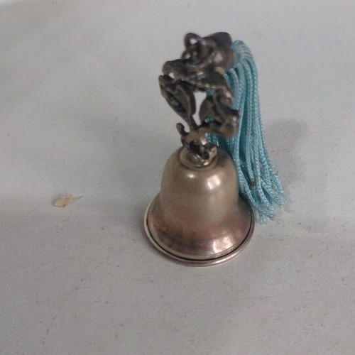 Vintage decorative bell like new with blue tassel