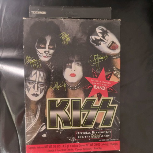 KISS make up kit like new, official 1998