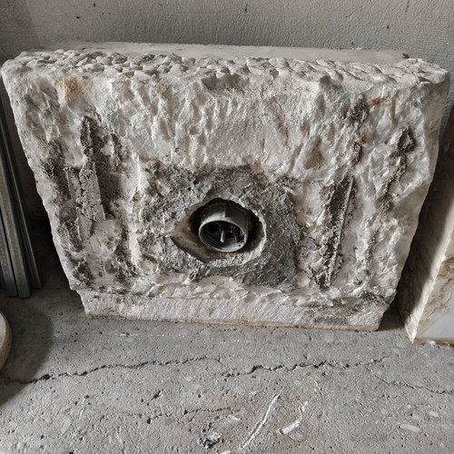 Marble sinks used, ideal for garden and barbecue
