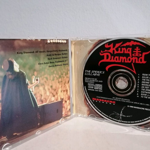 King Diamond The Spider's Lullaby CD like new