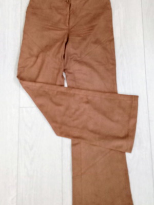 Ysatis pants size S brown low waist like new with gift top
