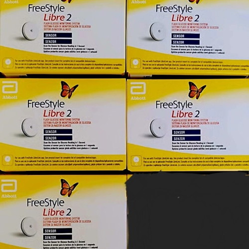 FreeStyle Libre 2 PLUS glucose monitoring system new, pack of 5