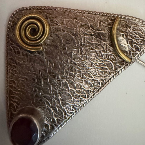 Silver earrings like new, handmade from Egypt
