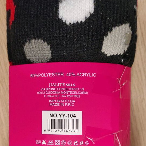 Women's warm slipper socks new, size 38-41