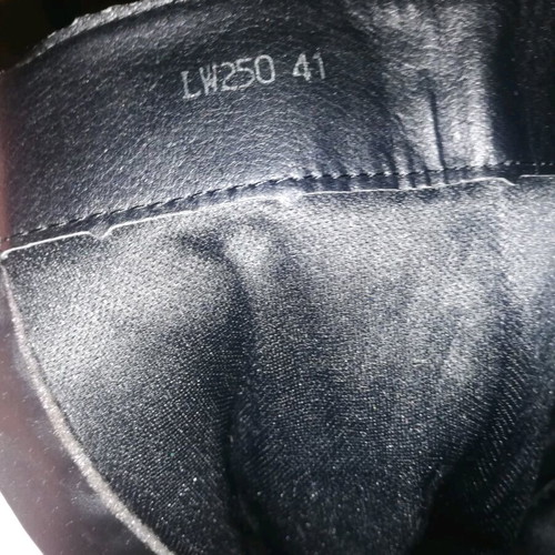 Velvet boots used, platform, size 41, black