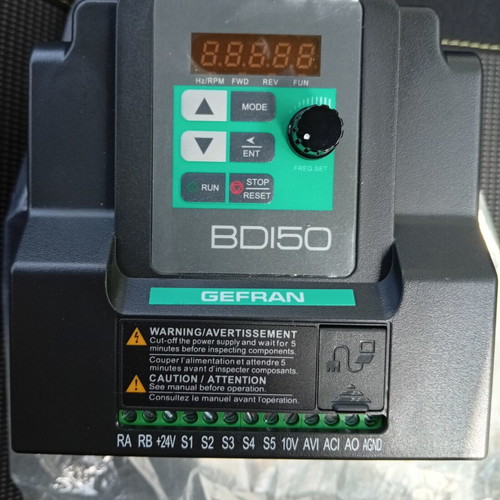 Inverter Gefran BDI50 1.5kW (2HP) Single-phase new
