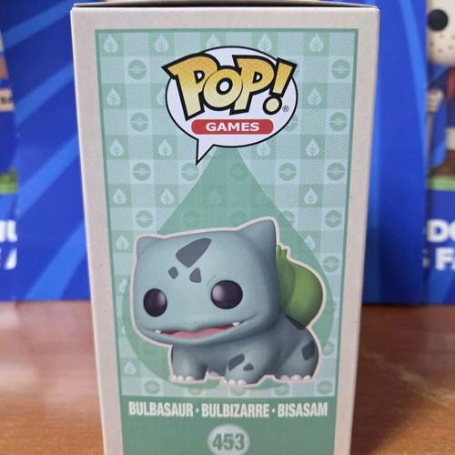 Funko Pop Games 453 Pokemon Bulbasaur new figure
