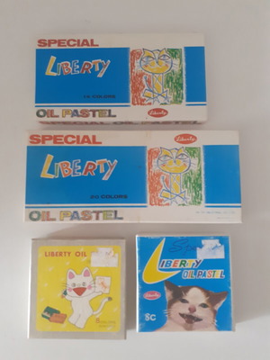 Liberty Oil Pastels from the 80s new