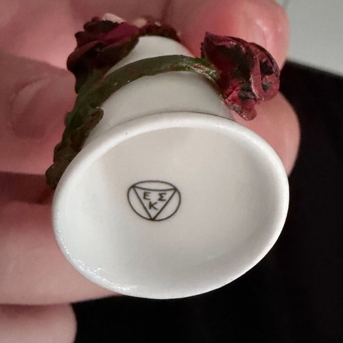 Porcelain fairy thimbles collection, Greek Collectors Circle