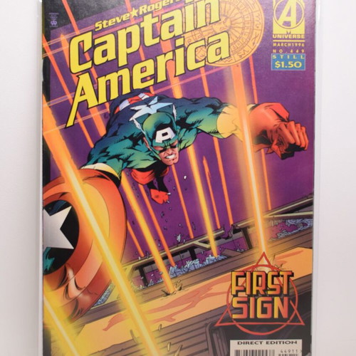Captain America #449 Marvel Comics 1996 used comic book