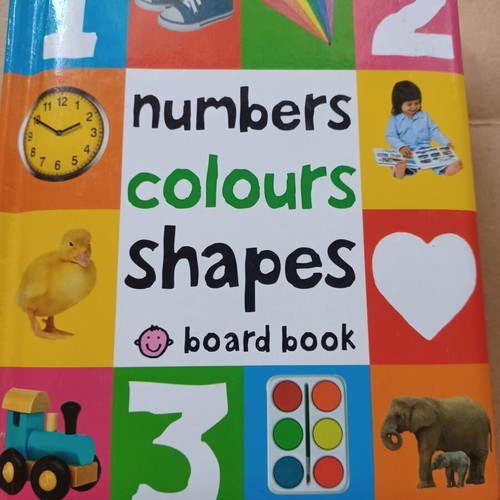 Numbers Colours Shapes βιβλίο με σκληρό εξώφυλλο σαν καινούργιο