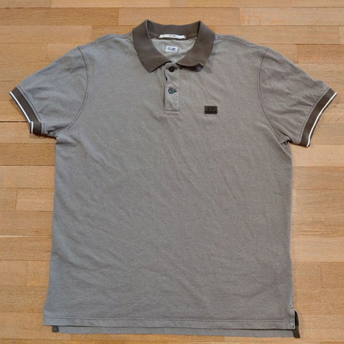 C.P. Company Tacting Polo Shirt size L like new, gray