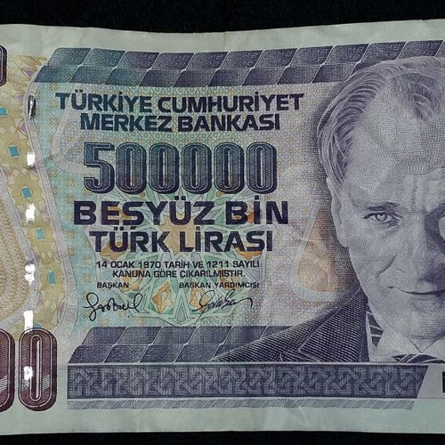 Foreign banknotes used, package all together