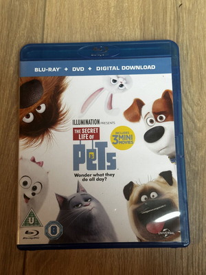 The Secret Life of Pets Blu-Ray употребяван με αγγλικούς υπότιτλους