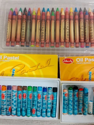 Crayons used from large pack, almost new