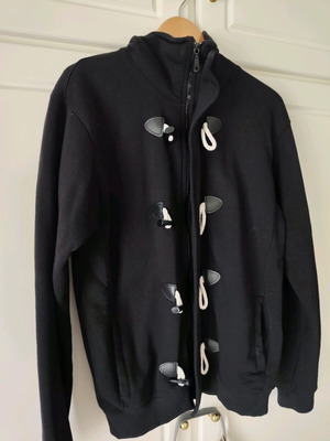Black jacket-coat size large like new