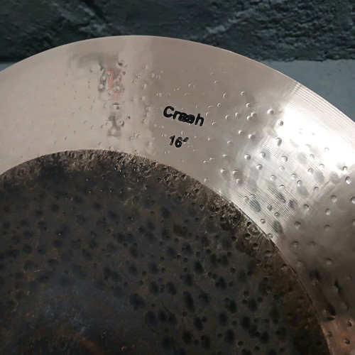 Crash 16" Turkey hammered handmade cymbal B25 alloy new