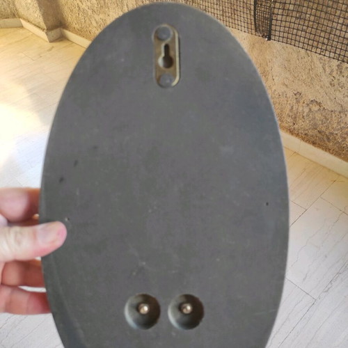 Vintage wooden and iron wall hook "King of solitaire" 1990, like new