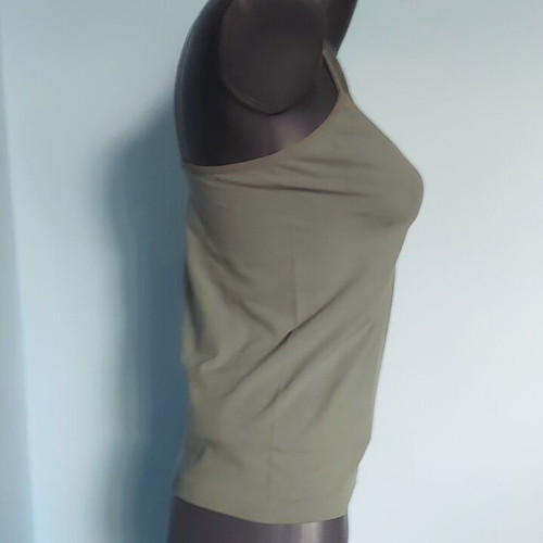 Only seamless branded top with shaping bra effect like new, pistachio
