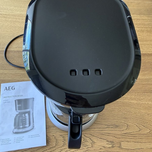 AEG KF33XX Filter Coffee Maker like new, 1100 Watt