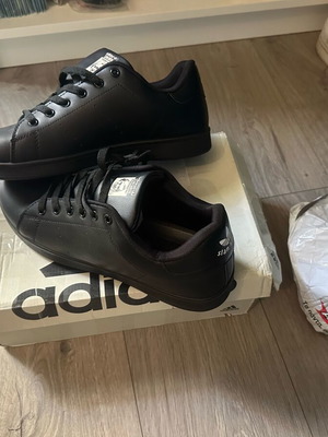 Adidas Stan Smith Καινούργια Μαύρα Αθλητικά Παπούτσια Νο 45