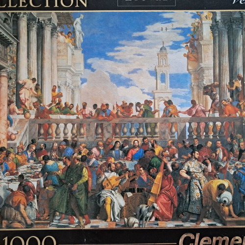 Puzzle The Wedding at Cana 1000 pieces like new