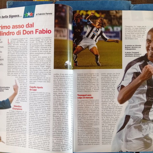 Calcio 2000 Italian Football Magazine used, 178 pages