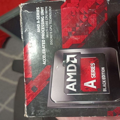 Motherboard and A8 7650 Quad-Core Processor bundle like new with CPU cooler and IO shield