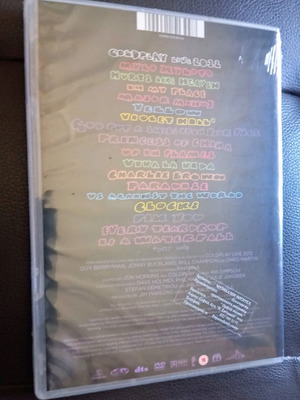 Coldplay Live CD + DVD new, sealed