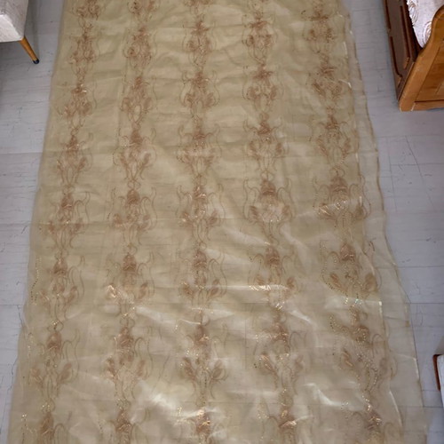 Curtains new, set of 2 pieces, dimensions 290x285 cm