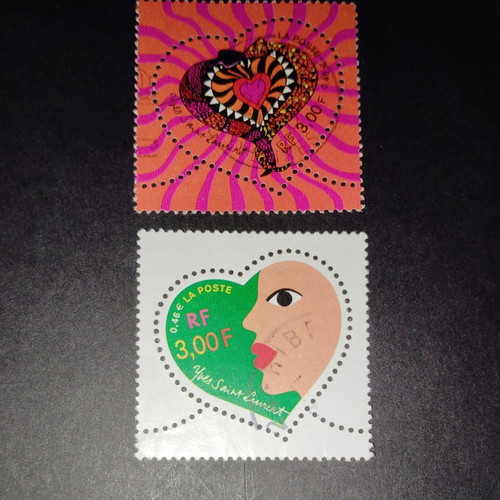 France 2001 Stamps Saint Valentine Series