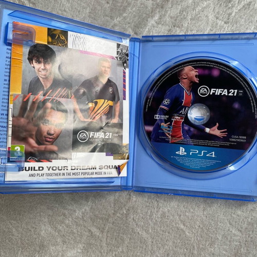 Fifa 21 like new, for PS4 and PS5, not digital edition