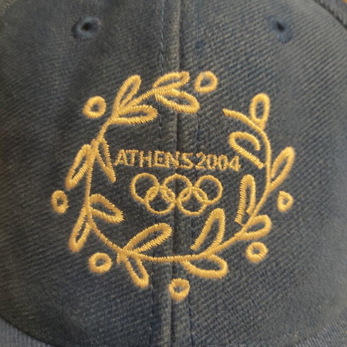 Athens 2004 Olympic Games embroidered cap, blue