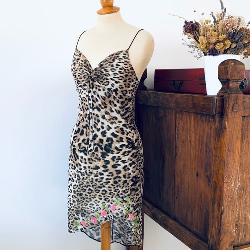 Vintage Veloudakis dress like new, asymmetric design