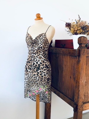 Vintage Veloudakis dress like new, asymmetric design