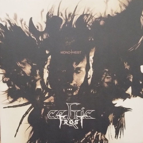 Celtic Frost Monotheist 2LP 2010 reissue on gold vinyl like new