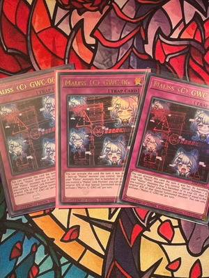 Maliss C GWC-06 UR Yu-Gi-Oh! card pack 3 pieces new