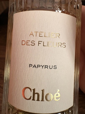Chloé Atelier des Fleurs Papyrus Eau de Parfum new, decanted original 3 ml