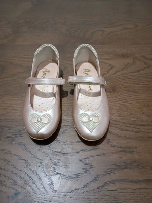 Amica ballerina shoes pink beige like new size 29