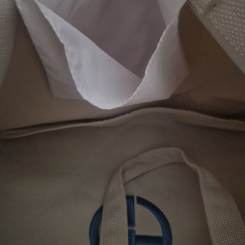 Giorgio Armani Beauty shoulder bag new beige blue