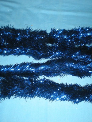 Christmas garland blue 2 meters long new