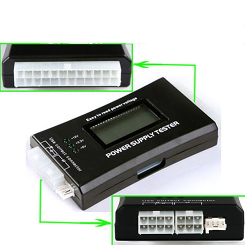Digital PC Power Supply Tester like new with LCD screen