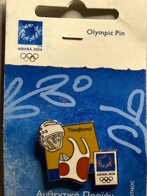 Taekwondo Olympic Pin limited edition, new, Athens 2004