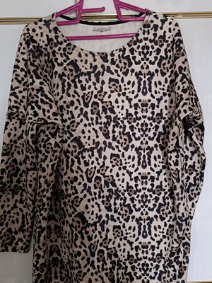 Zara dress like new, thick satin, sizes XL-XXL
