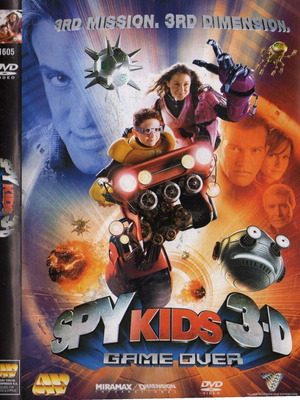 Spy Kids 3-D Game Over DVD