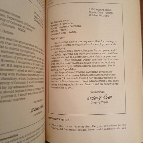 Let's Write English book used, George E. Wishon & Julia M. Barks