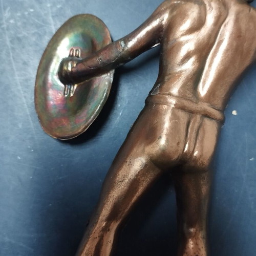Small bronze statue Leonidas used