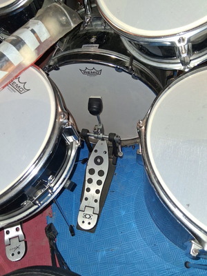 Mini Drums Millenium full set like new with silent cymbals and stool