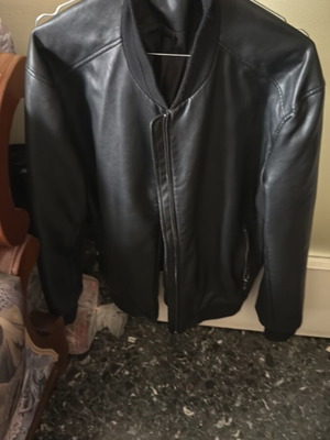 Δερμάτινο μπουφάν Alcott xxl fit ανδρικό σαν καινούργιο, μαύρο