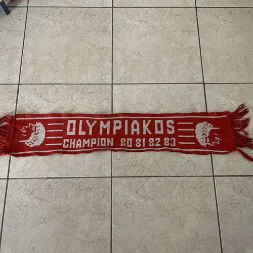 Olympiakos scarf vintage used